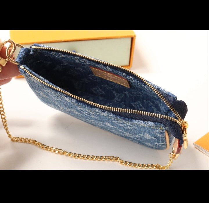 LV bag- Denim Blue