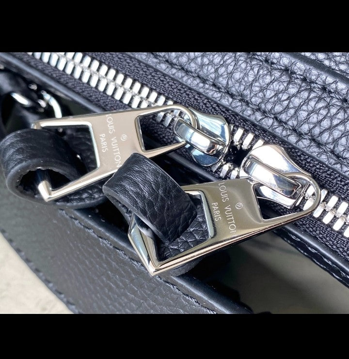 LV Bag Black Leather